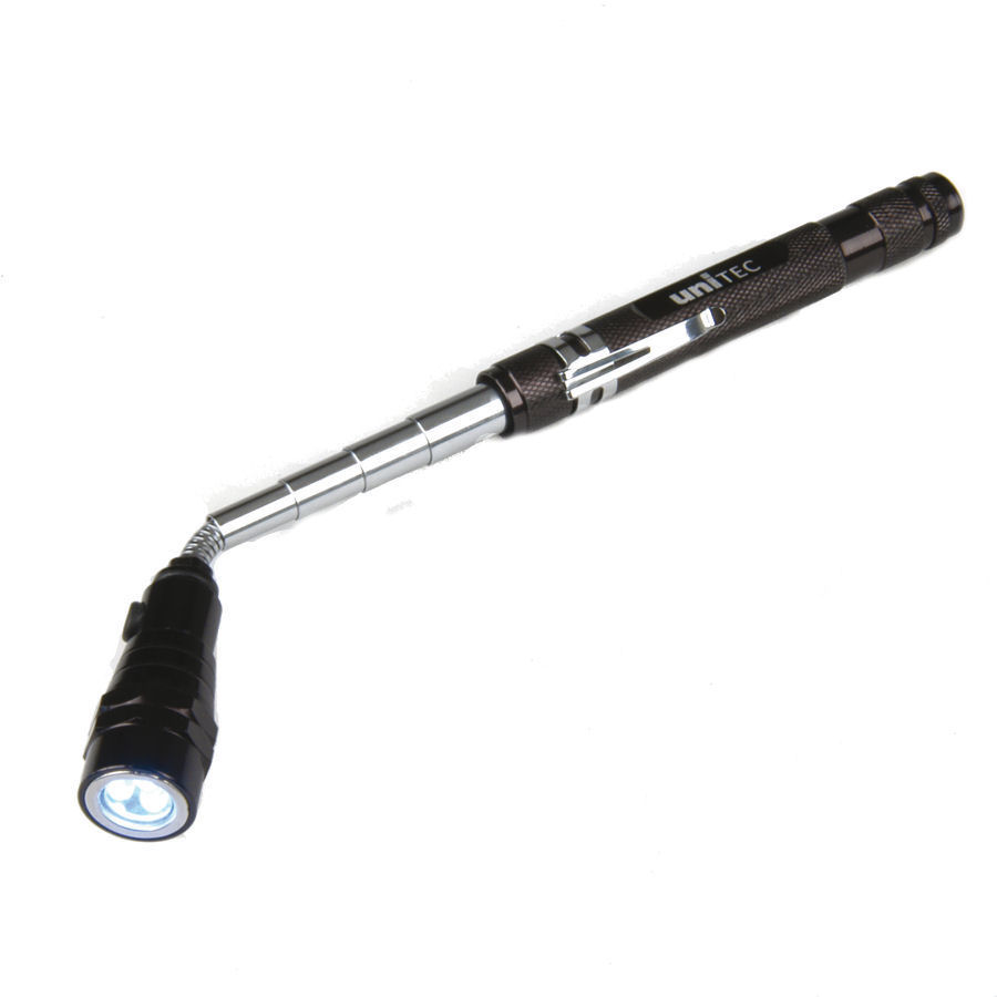 LED-Teleskoptaschenlampe mit Magnet - ATU
