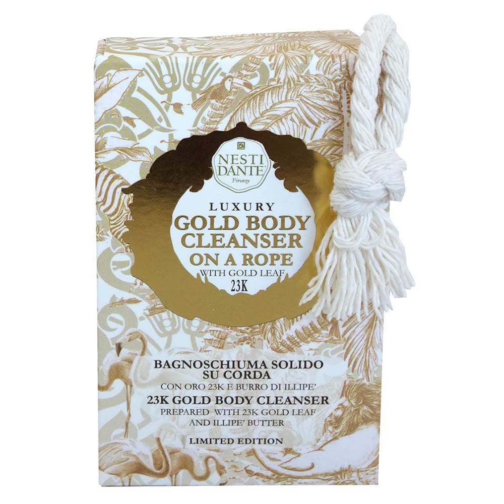 Nesti Dante Luxury Gold Body Cleanser/Rope 150 g