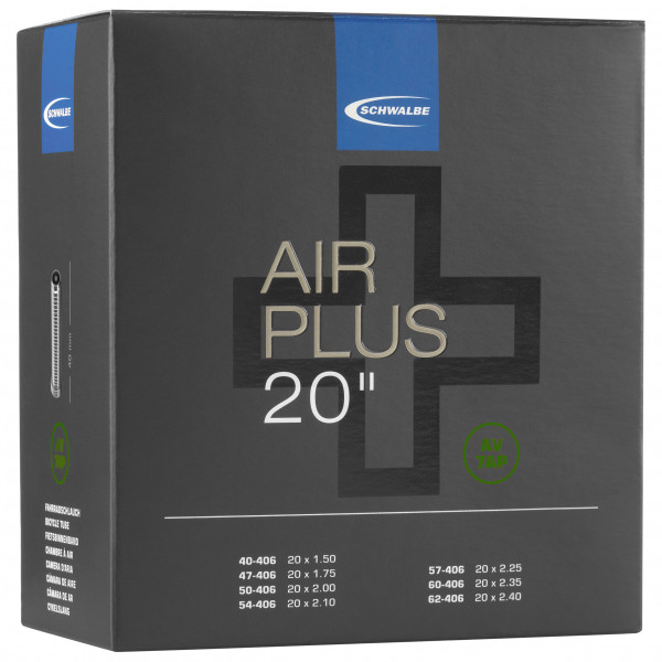 Schwalbe - 20'' Schlauch Nr. 7 AP Air Plus 40/62-406 - Fahrradschlauch
