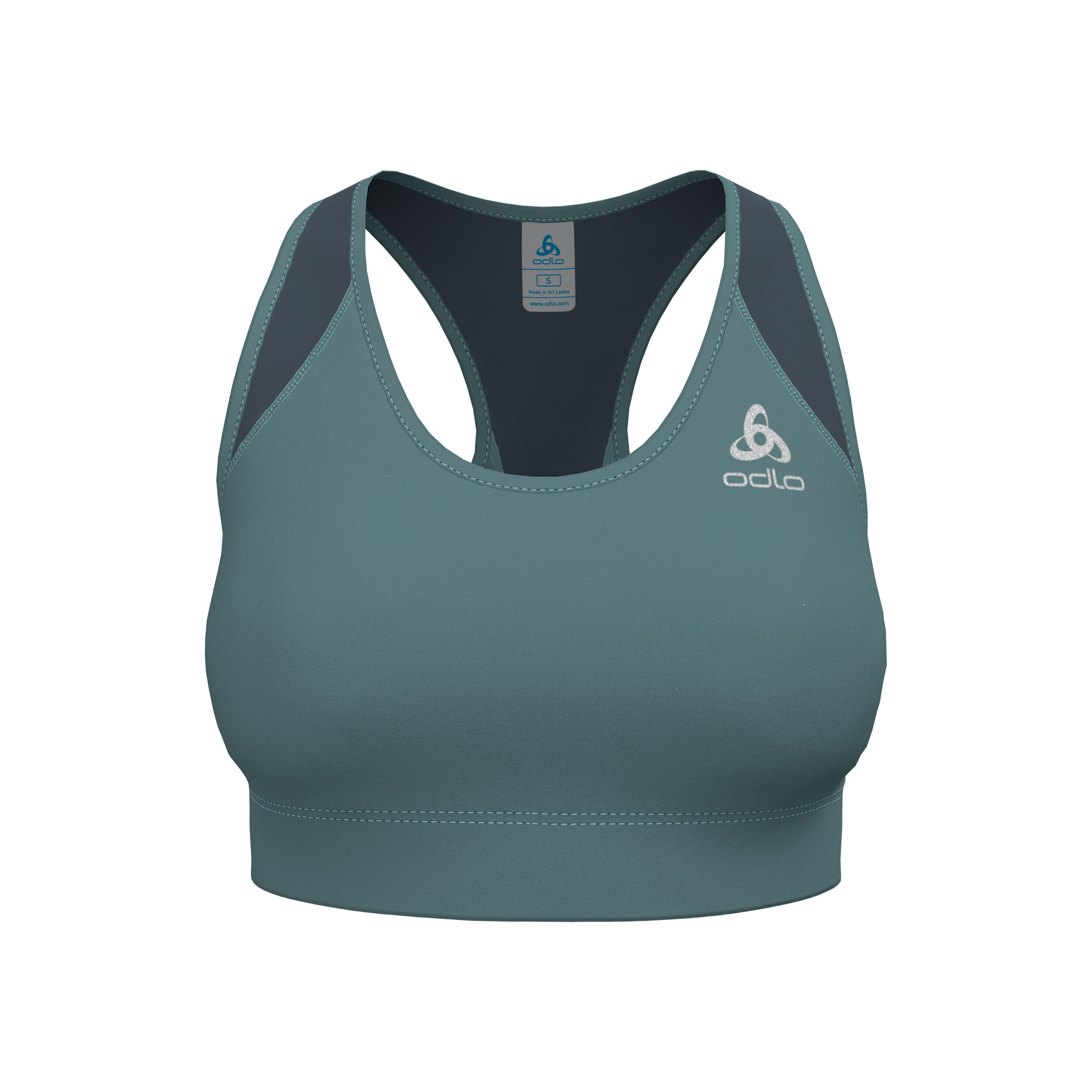 Essential Mesh Sport-BH Damen - Blaugrau, Dunkelgrau