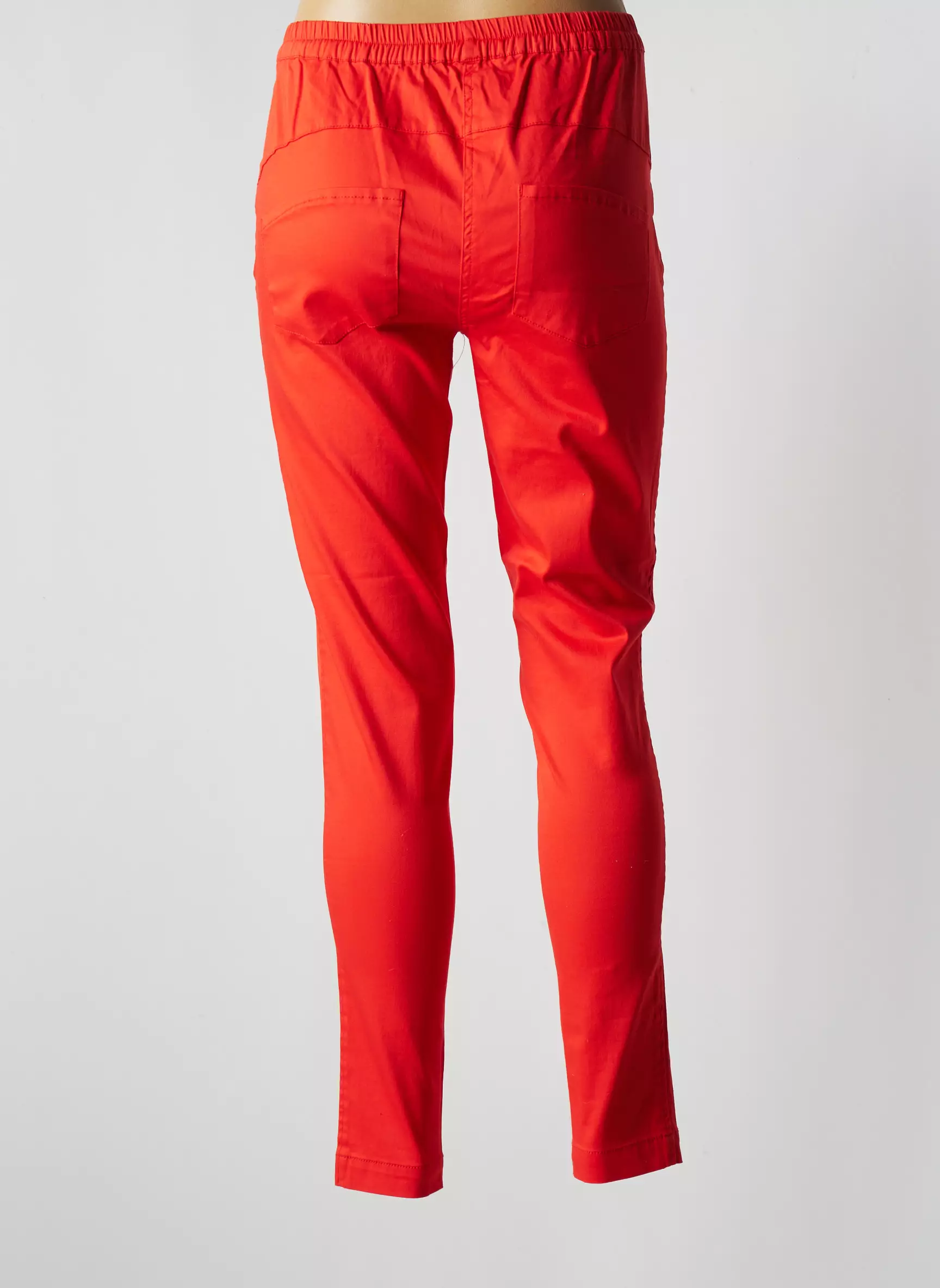 Les Filles De Neaux Jeggins Femme couleur orange