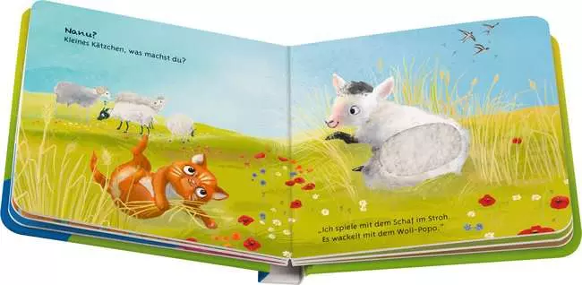 Mein liebstes Vorlese-Fühlbuch: Die kleine Katze