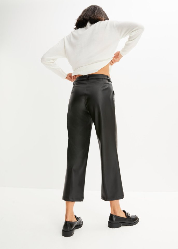 Lederimitat-Culotte