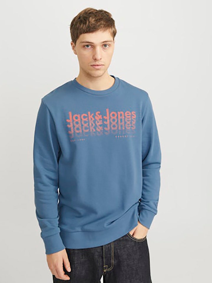 Jack & Jones Sweatshirt in Blau günstig kaufen