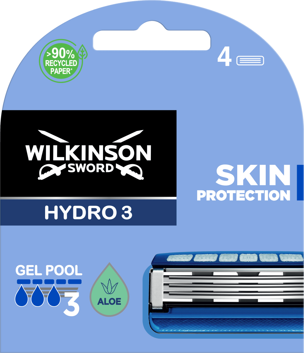 Rasierklingen, Hydro 3, 4 St