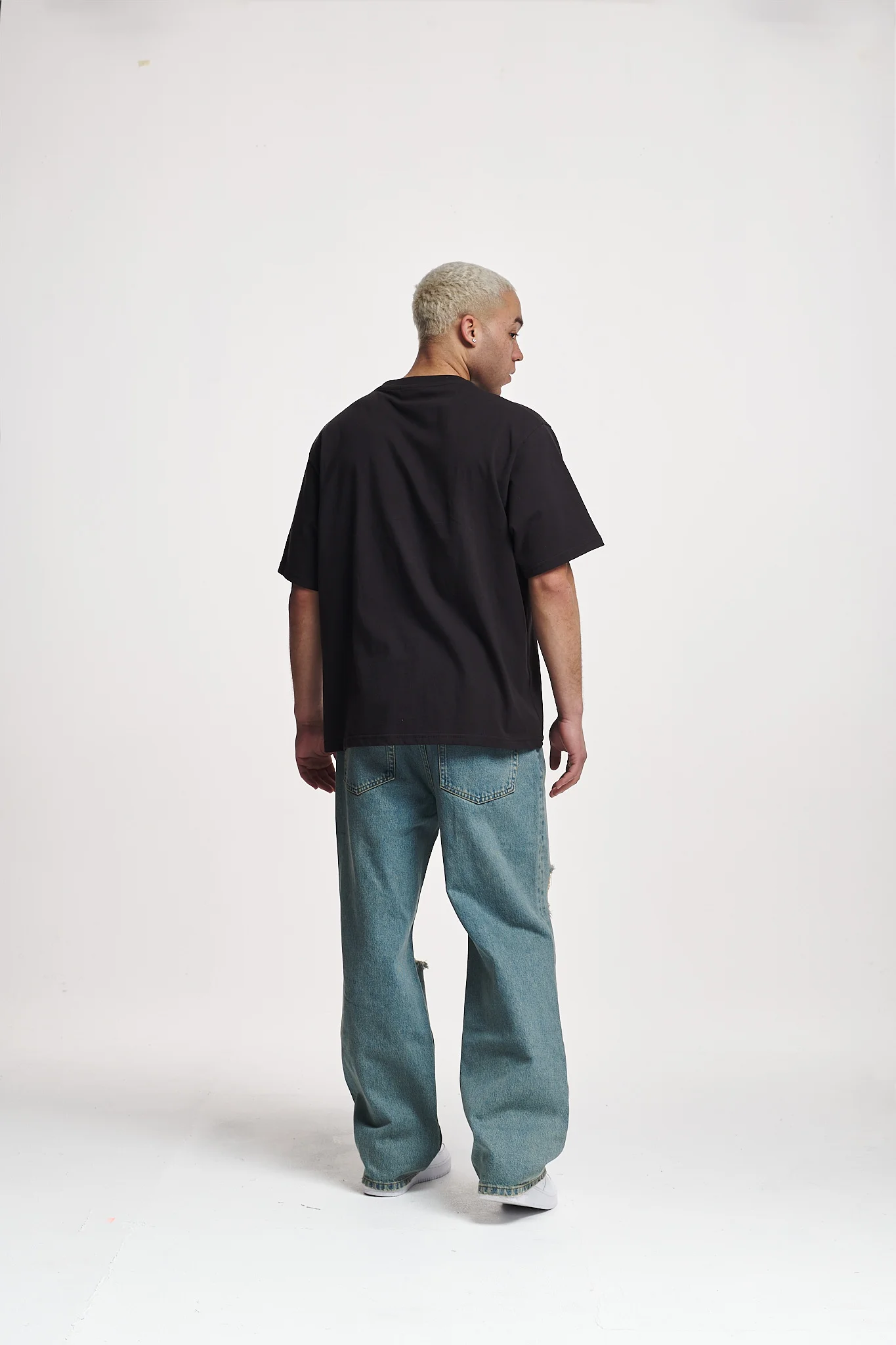 2Y Studios ANDUIN RIPPED BAGGY - Vaqueros holgados