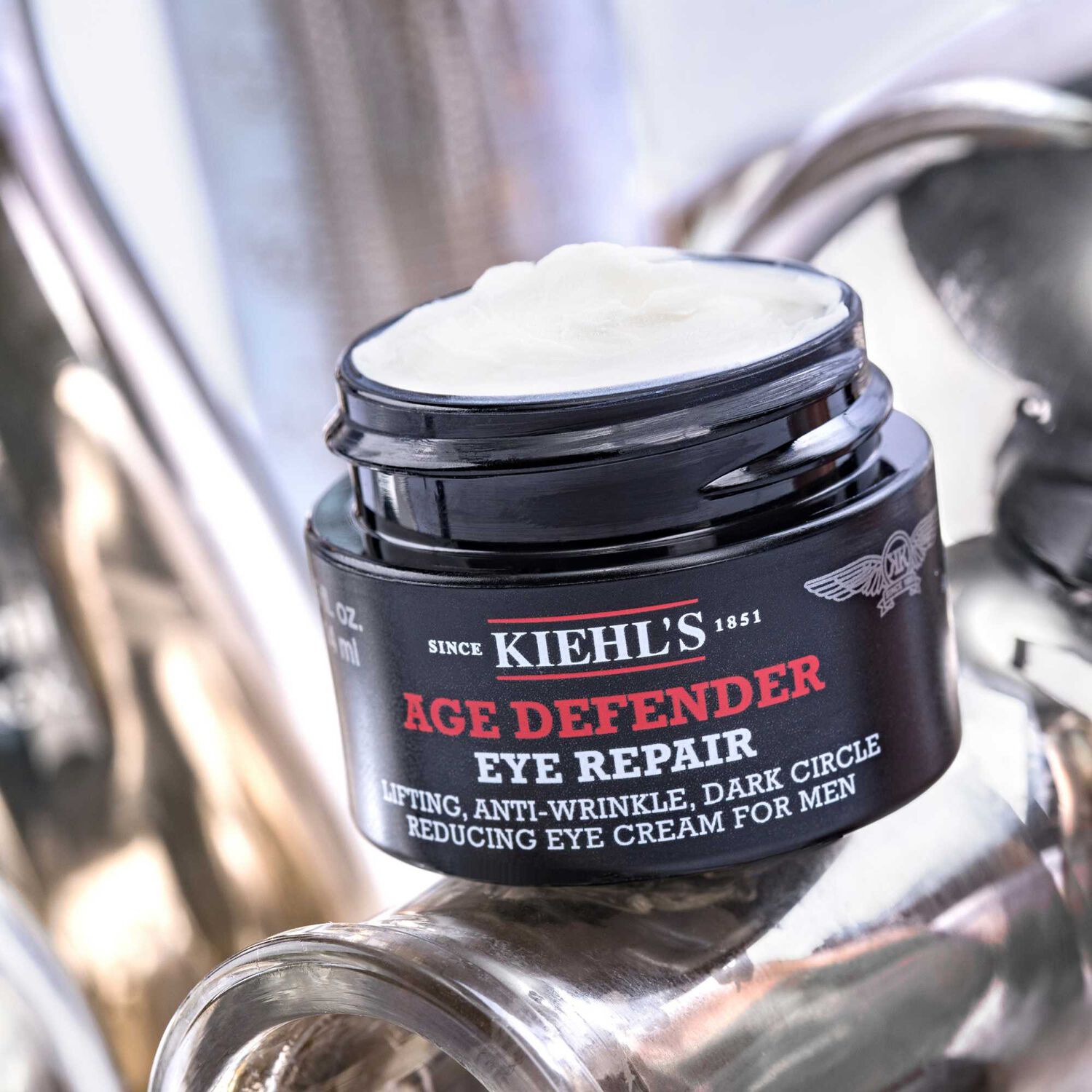 kiehl's Age Defender Eye Repair Crème contour des yeux anti-âge pour homme 14 ml