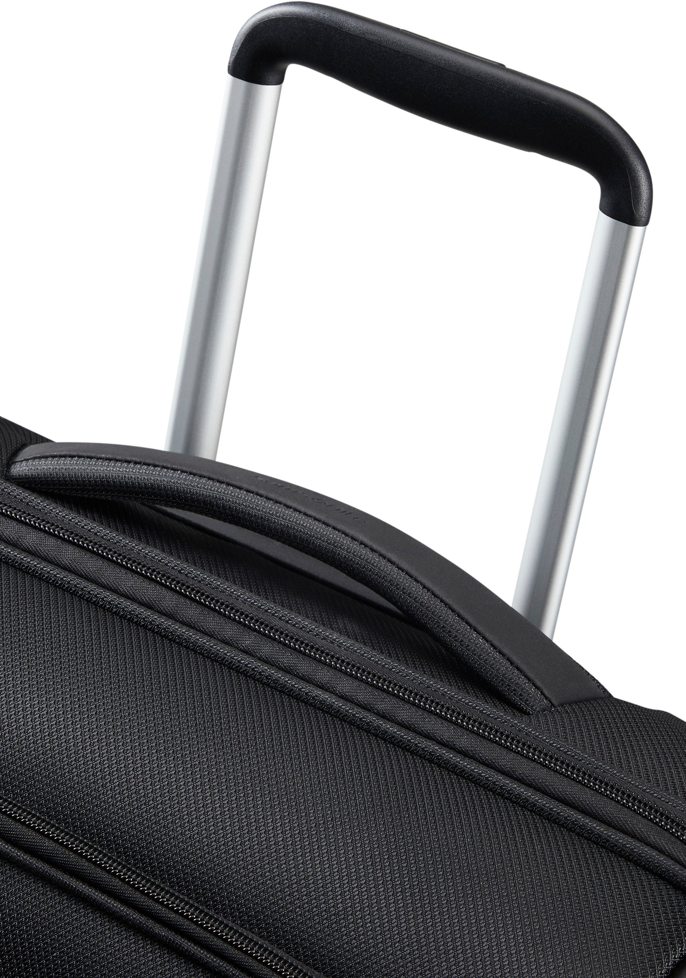 Samsonite Weichgepäck-Trolley Respark, ozone black, 55 cm, 4 Rollen, mit Volumenerweiterung