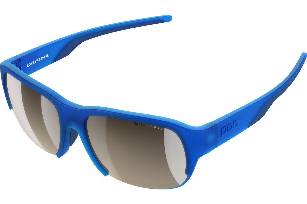 POC Define Opal Blue Translucent / Brown Silver Mirror Lens