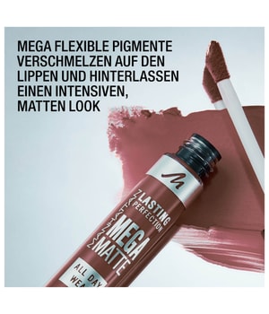 Manhattan Lasting Perfection Mega Matte Liquid LipMake-up Liquid Lipstick-7 ml