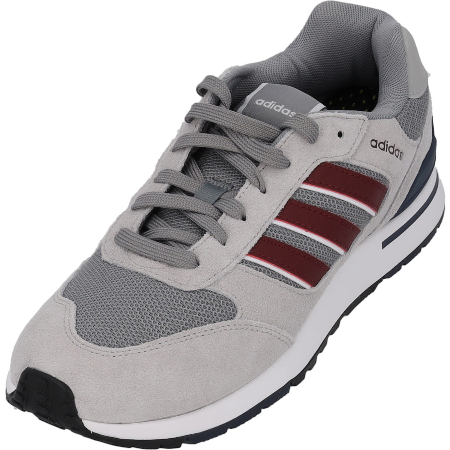 Adidas Run 80s M, Sneakers Low, Herren, grey three/shadow red/shadow n