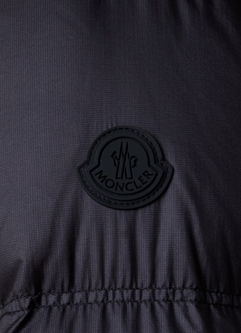 Moncler Quilted bomber jacket with down filling