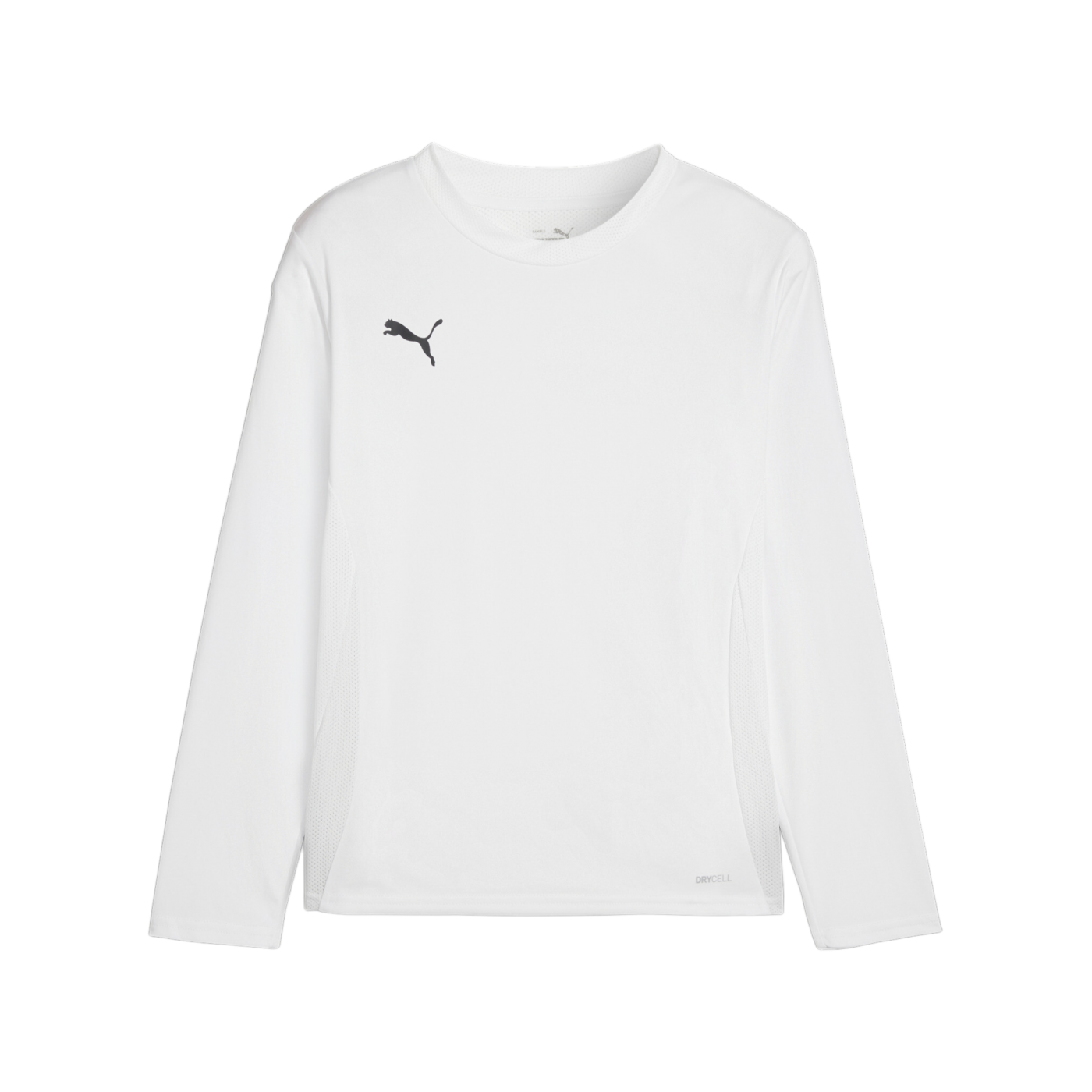 PUMA teamGOAL Trikot Langarm Kids Weiss Schwarz F04