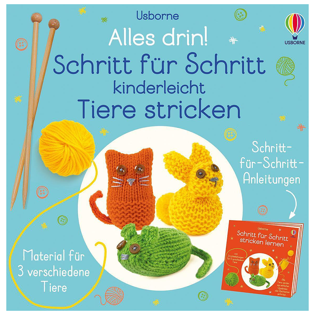 Alles drin! Schritt für Schritt kinderleicht Tiere stricken