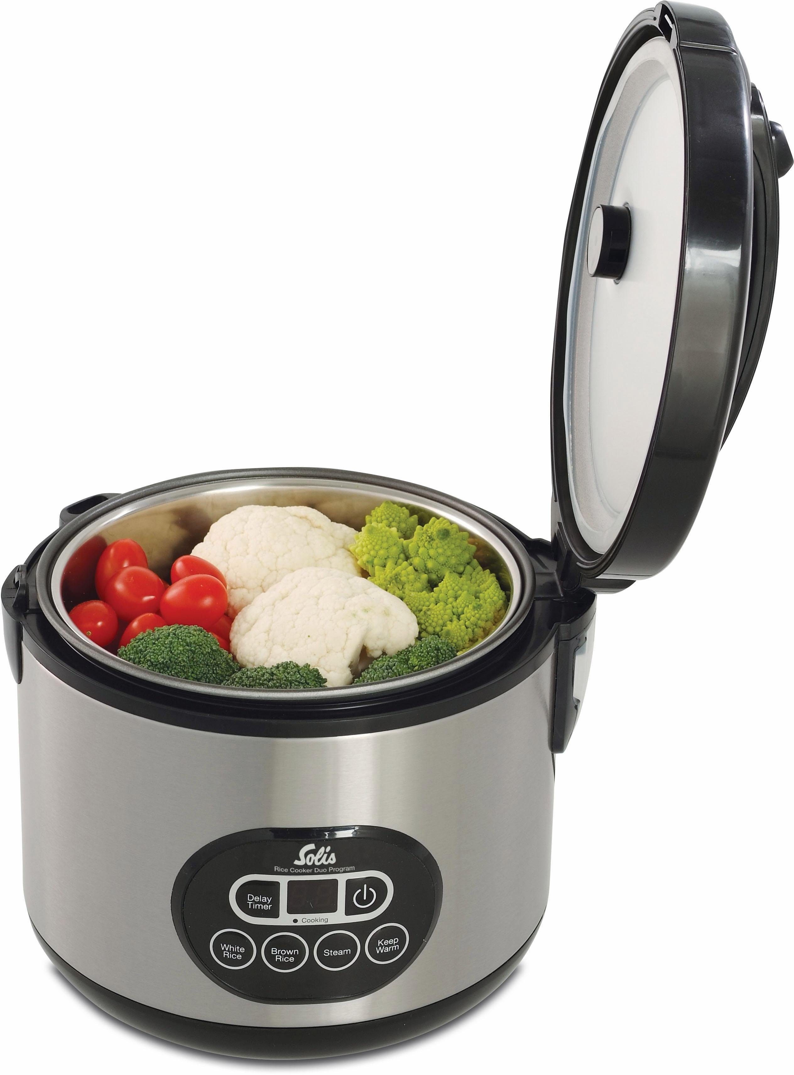 SOLIS OF SWITZERLAND Reiskocher SOLIS Rice Cooker Duo Program, Typ 817, 500 W