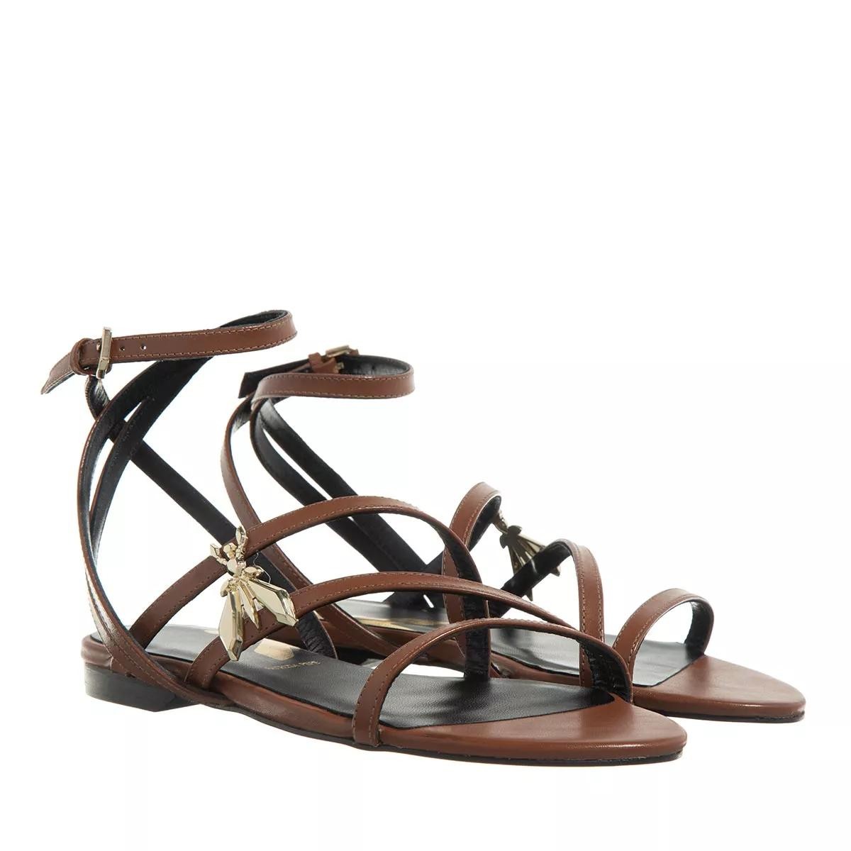 PATRIZIA PEPE WOMEN Riemchen Sandalen braun Sandale