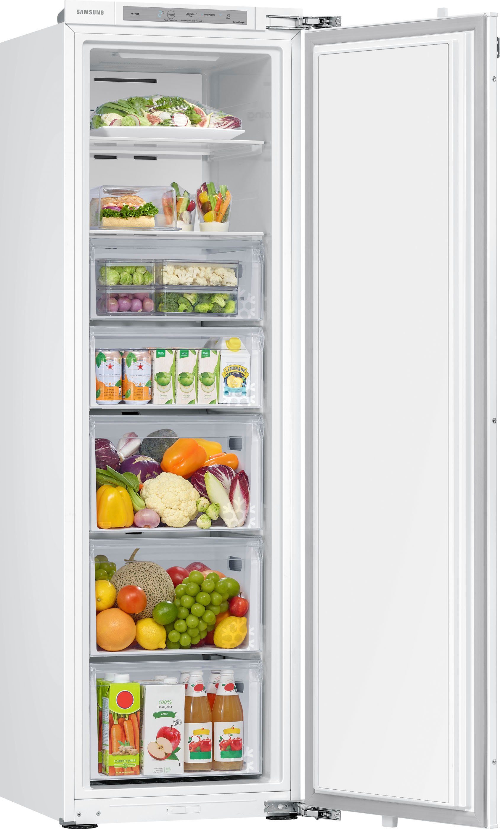Samsung Einbaugefrierschrank BRZ22610EWW/EG, 177,5 cm hoch, 54 cm breit