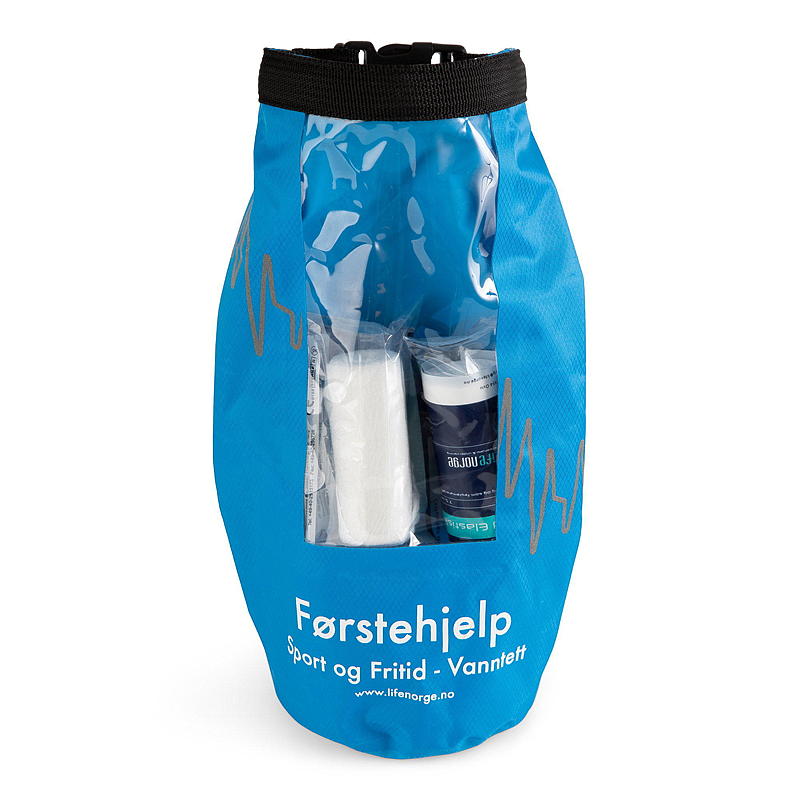 Førstehjelpsbag vanntett sport & fritid blå