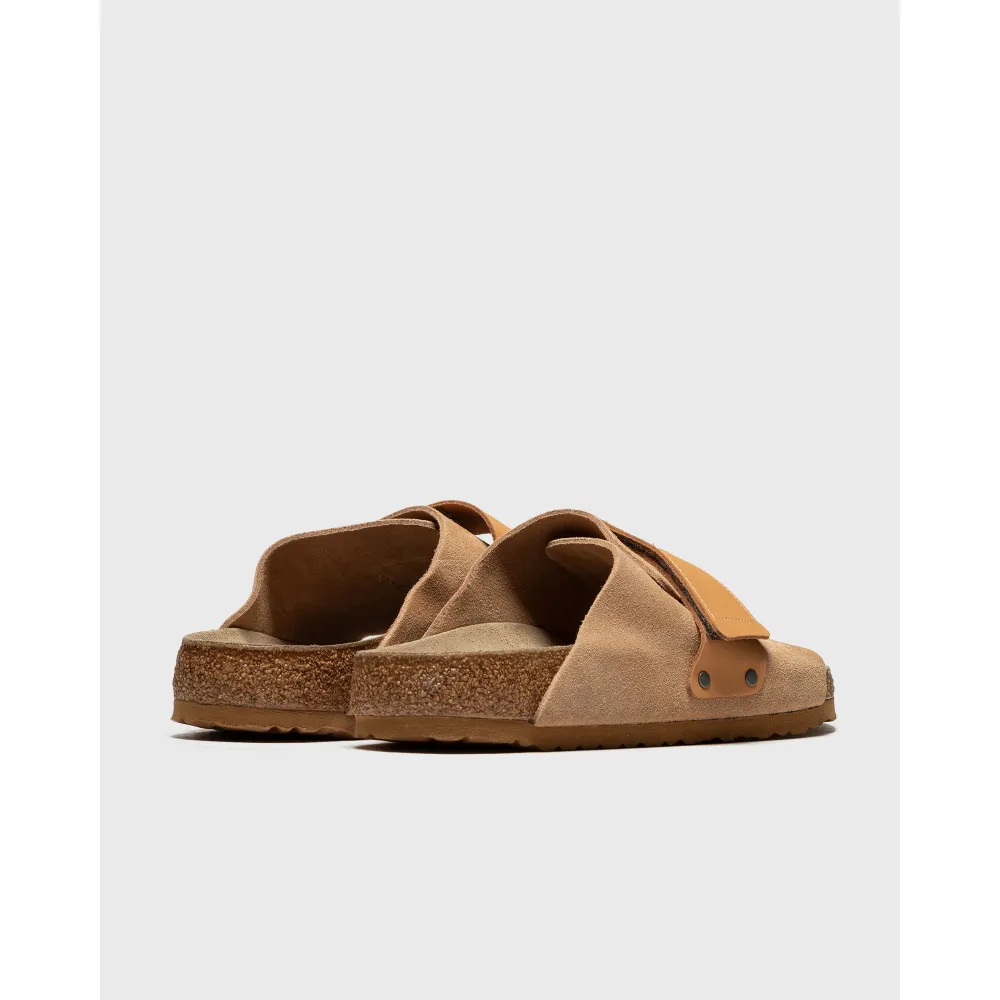 Birkenstock Kyoto VL Soft Suede Nubuck Clay 1022351 / braun