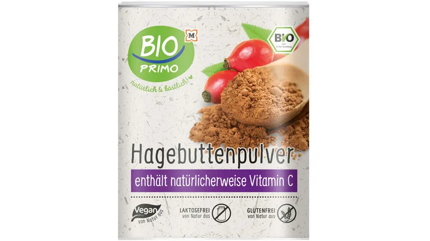 BIO PRIMO Bio Pulver Hagebutte 150 g