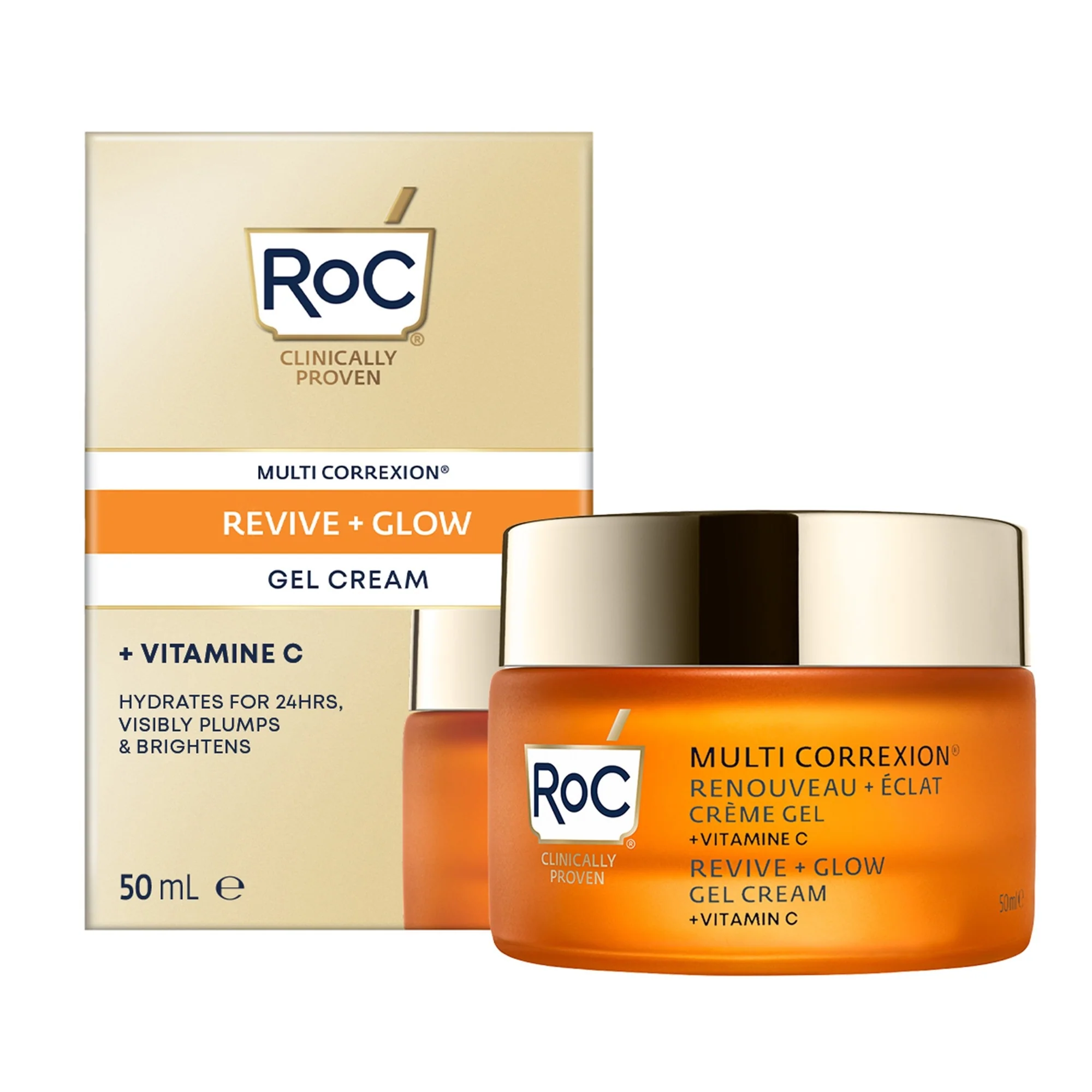 Multi Correxion Revive + Glow kremasti gel za lice - gel za posvjetljivanje lica, gel za lice s globalnim efektom
