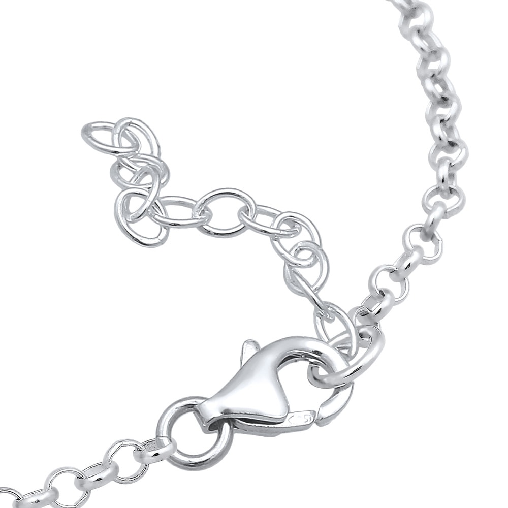 Elli Elli Bracelet Femme Symbole de l'Infini Basic avec Cristaux en Argent Sterling 92 Bracelet