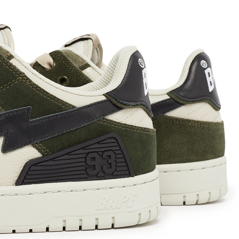 A Bathing Ape Bape SK8 Sta #4 M1 olivedrab