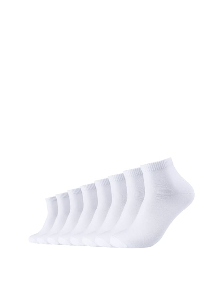S. Oliver Kurzsocken 8er Pack essentials in Weiß günstig kaufen