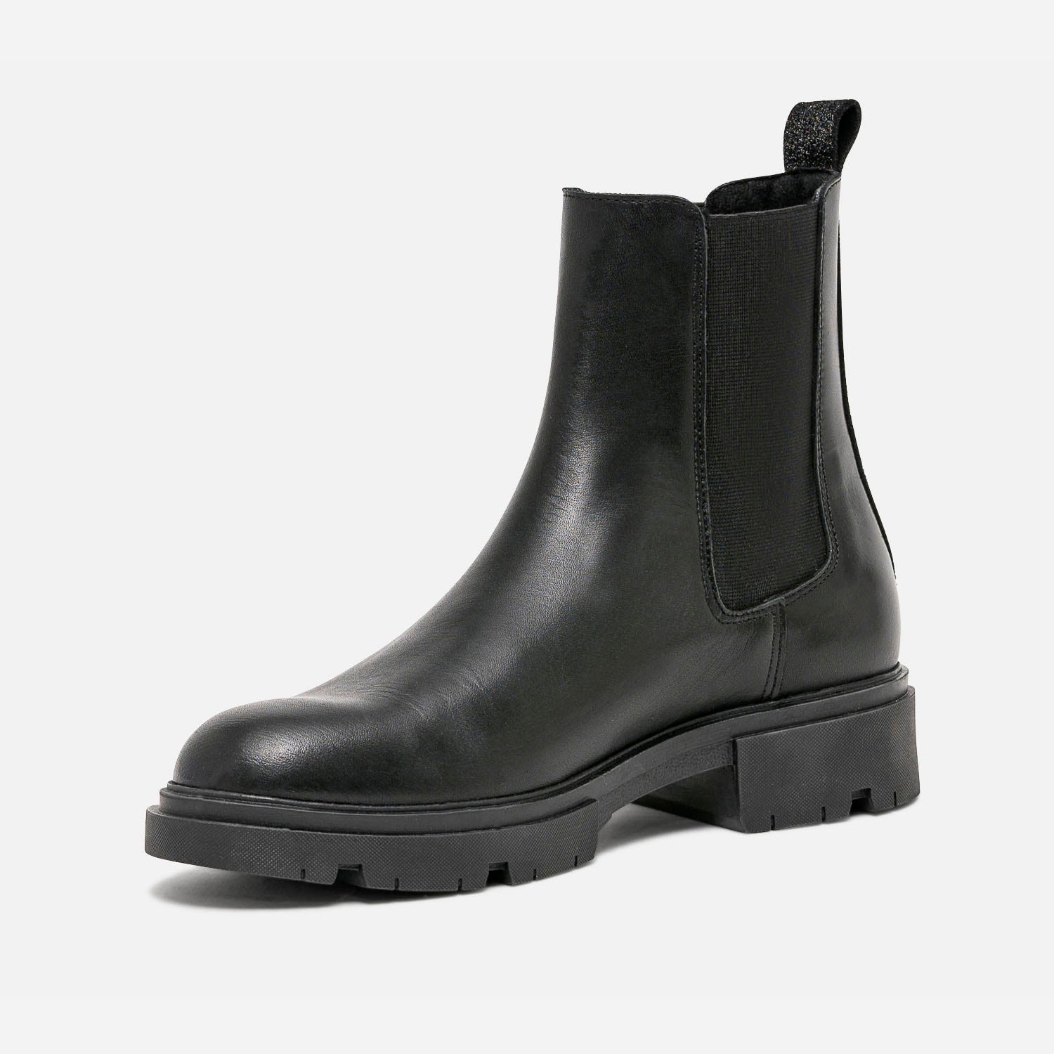 Chelsea boots TEXTO noir en cuir