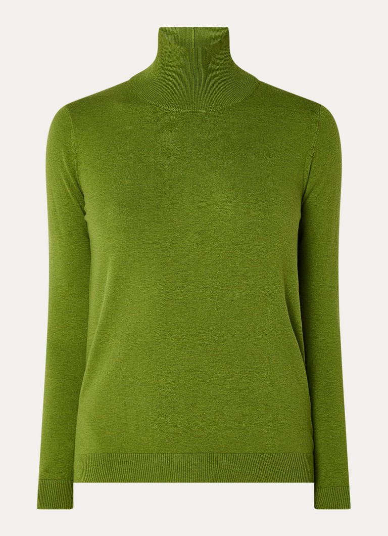 Jemne pletený rolák MaxMara Kiku z hodvábnej zmesi