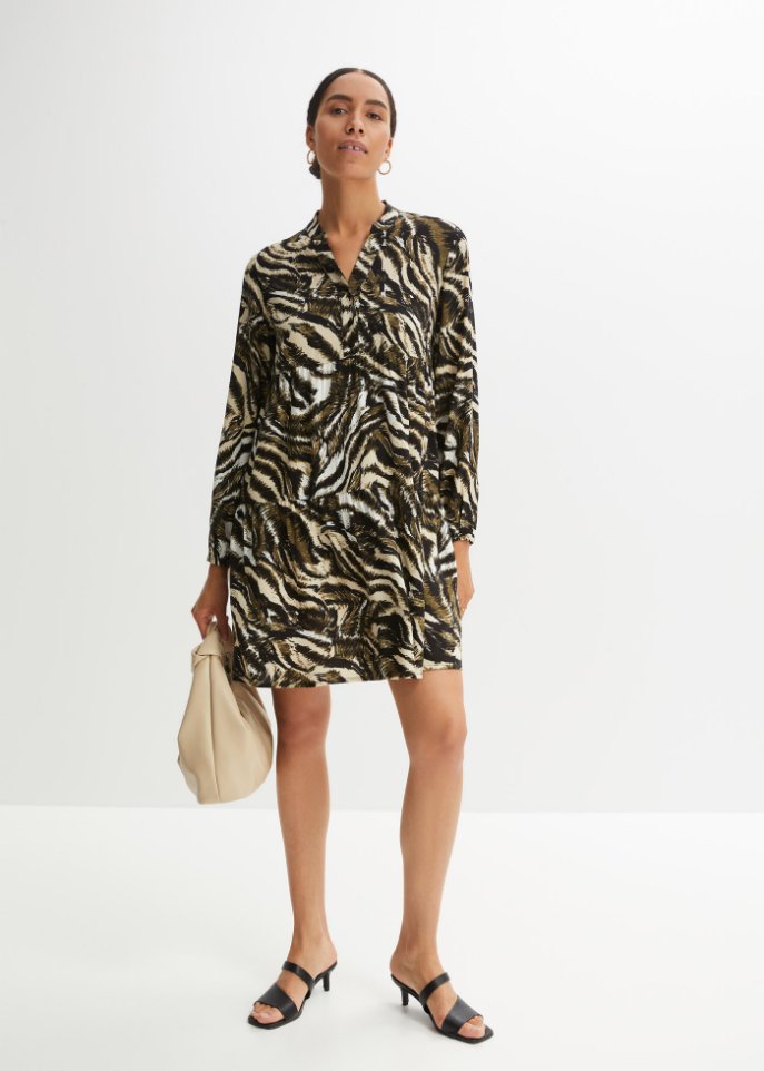Kleid mit Volant