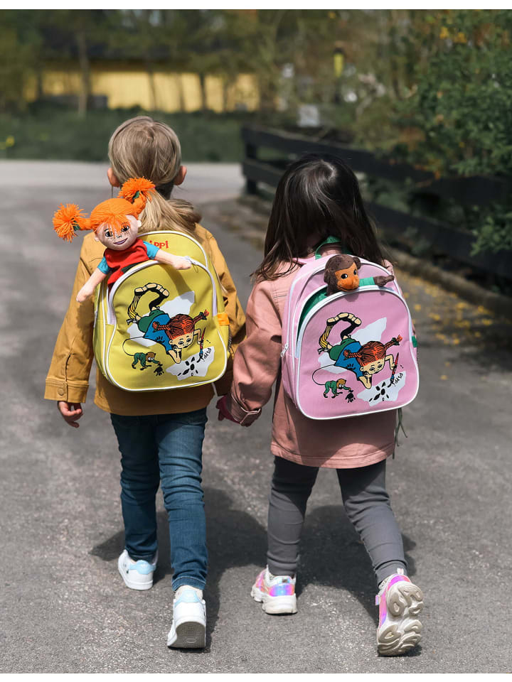 Pippi Langstrumpf Rucksack Pippi Langstrumpf in rosa günstig kaufen onesize