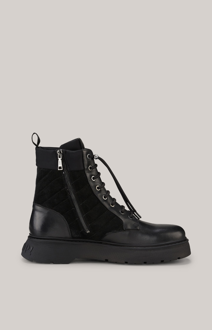 Boots Velluto Misto Zinon in Schwarz
