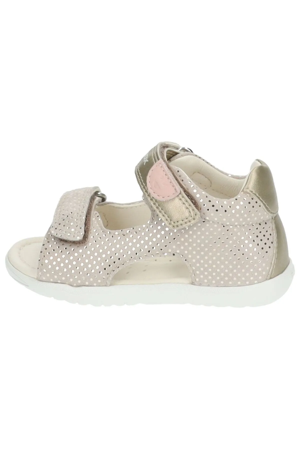 Geox  Sandalette - Beige - Flacher Absatz