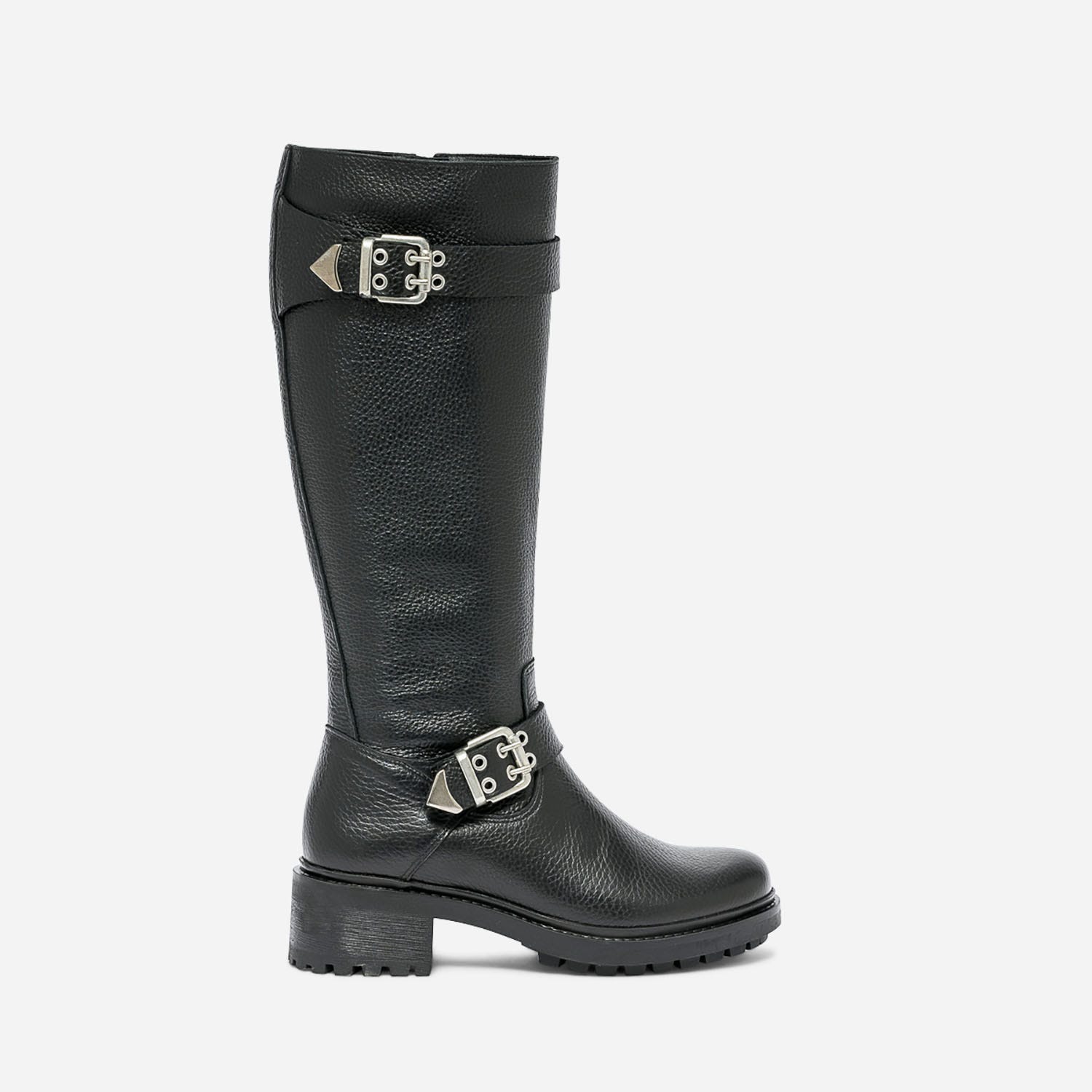 Botte TEXTO noire en cuir