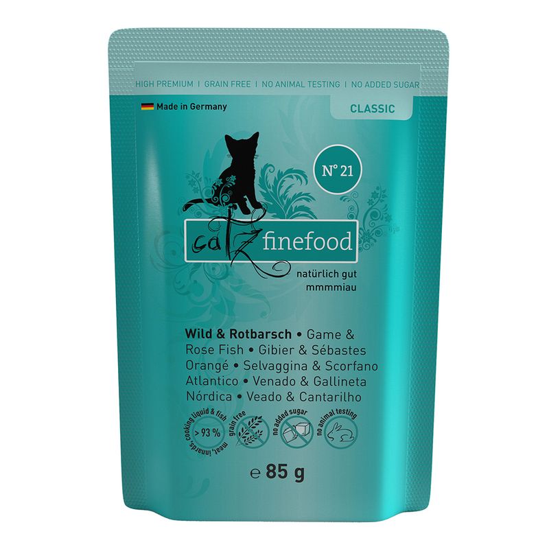 Sparpaket catz finefood Pouch 64 x 85 g zu TOP-Preisen