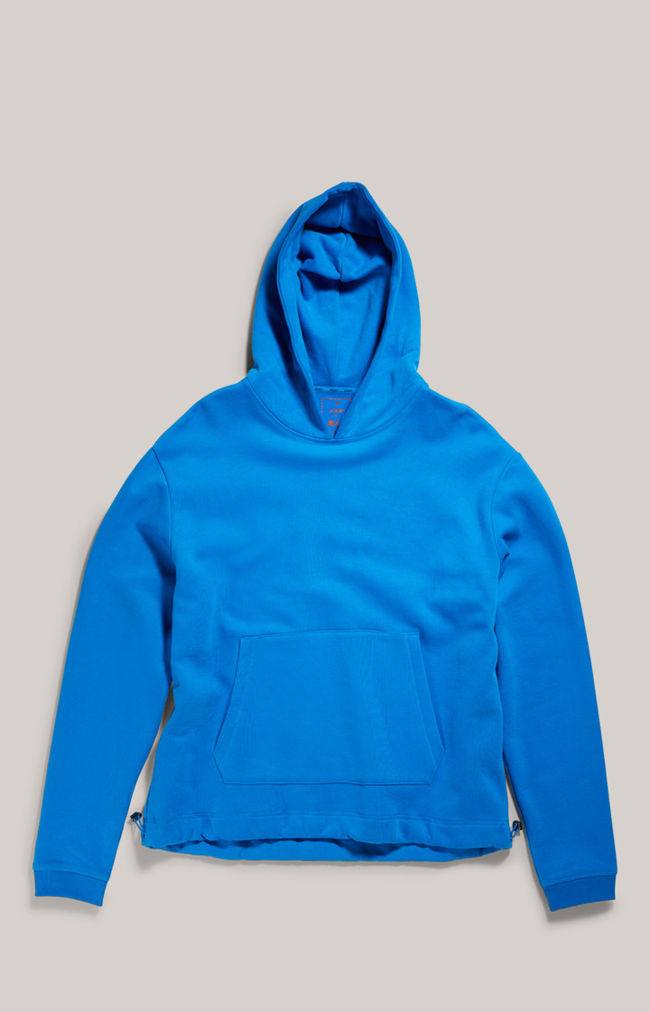Unisex-Baumwoll-Hoodie in Blau