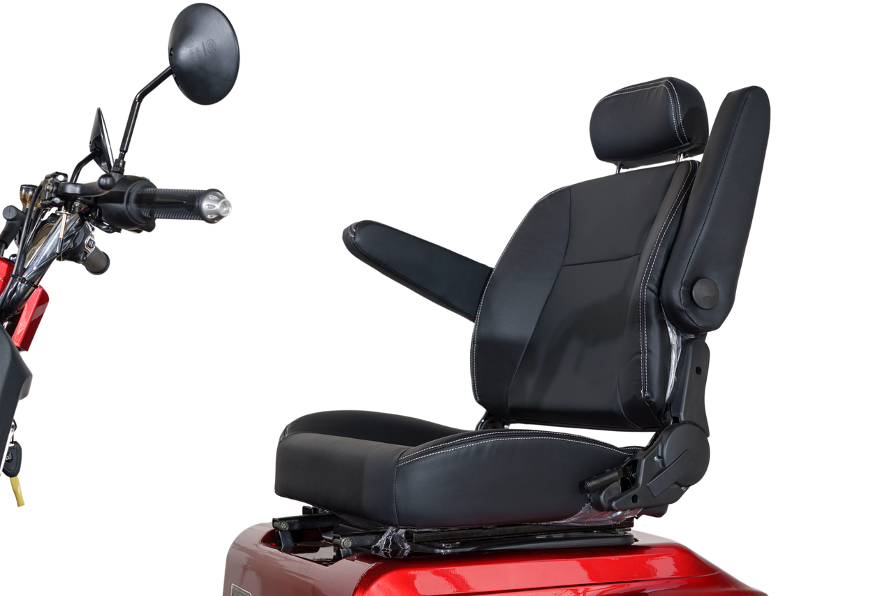 Stormborn R5 Elektro-Dreiradroller 25 km/h - rot