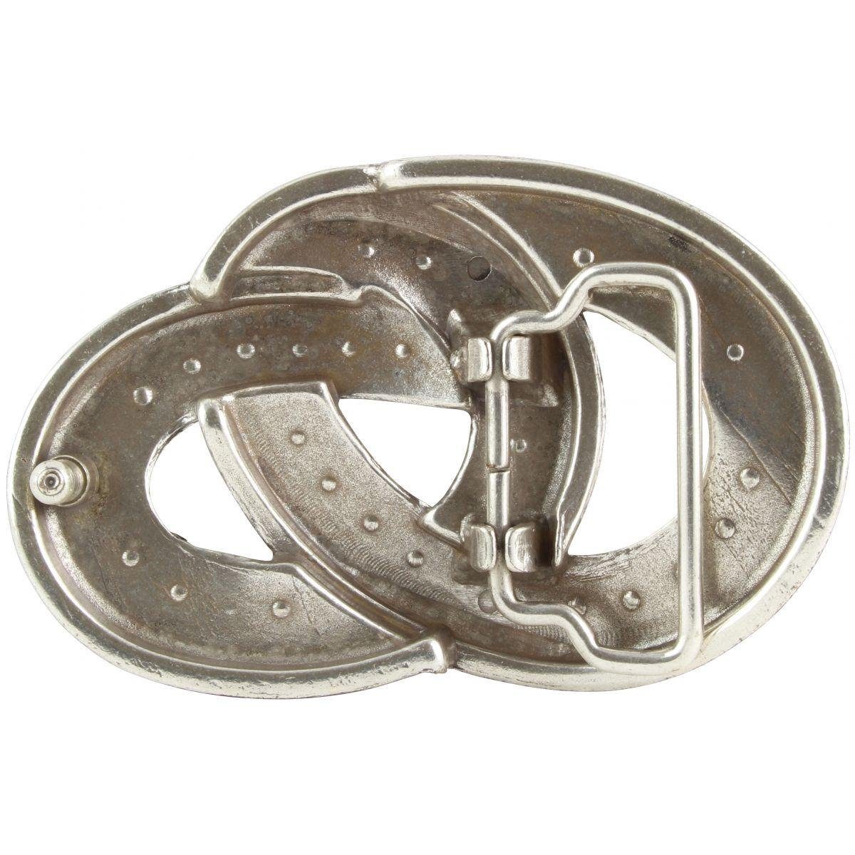 BELTINGER Gürtelschnalle Tangled Bling 4,0 cm - Buckle Wechselschließe Gürtelschließe 40mm - Mi