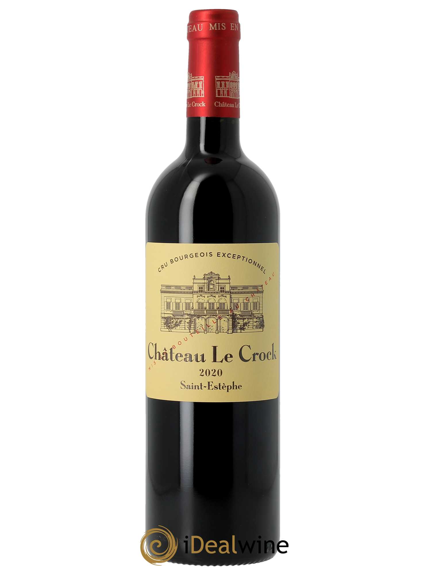 Château le Crock Cru Bourgeois (CBO à partir de 12 BTS) 2020 - Lot de 1 Bouteille