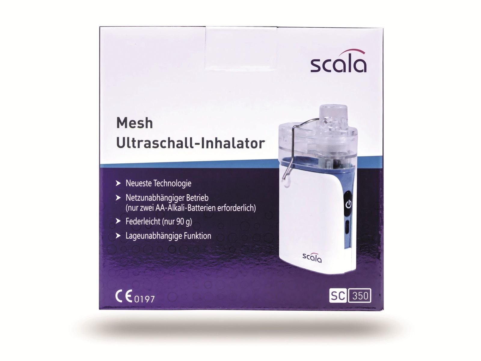 Scala Wundpflaster SCALA Mesh Ultraschall-Inhalator SC 350