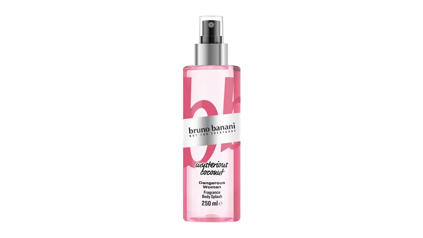 bruno banani Dangerous Women Mysterious Coconut Body Splash 250 ml