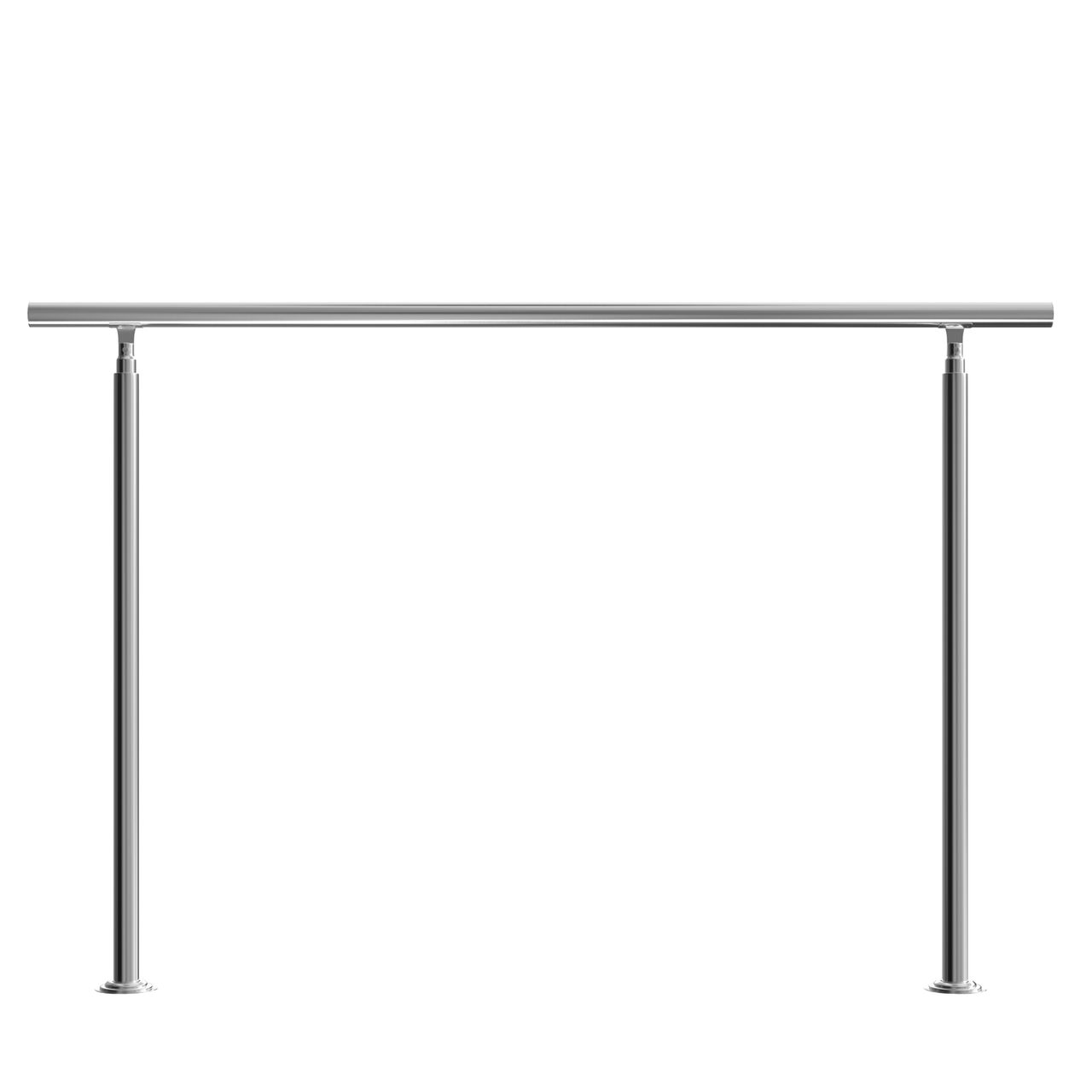 Casaria monzana® Treppengeländer Edelstahl 160cm