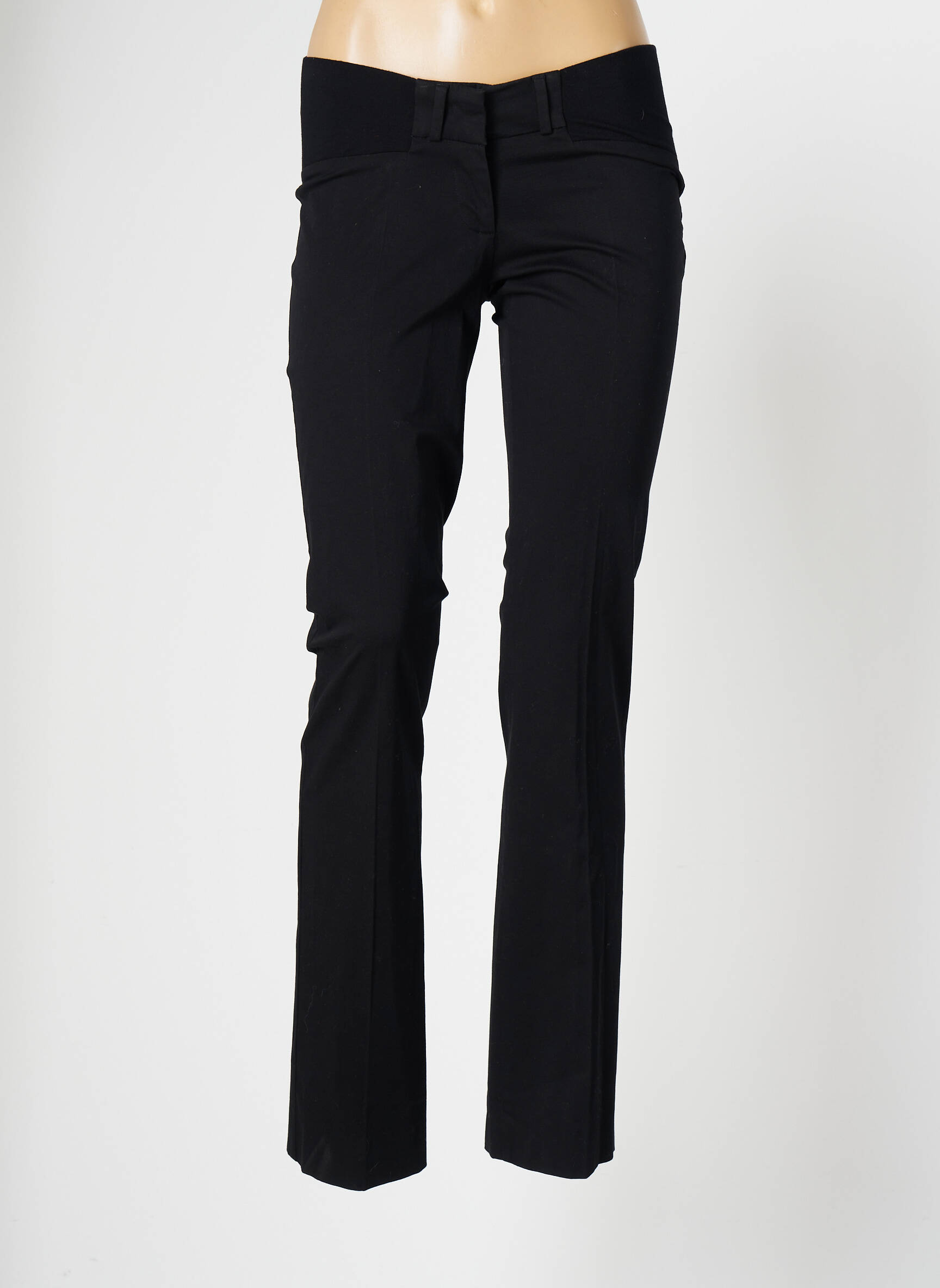 Slacks Co Pantalons Maternite Femme couleur noir