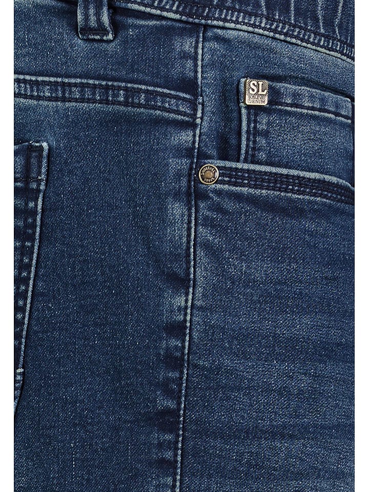Sublevel Jeans-Bermudas in Dunkelblau günstig kaufen