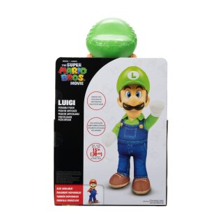 Der Super Mario Bros. Film Plüschfigur - Luigi