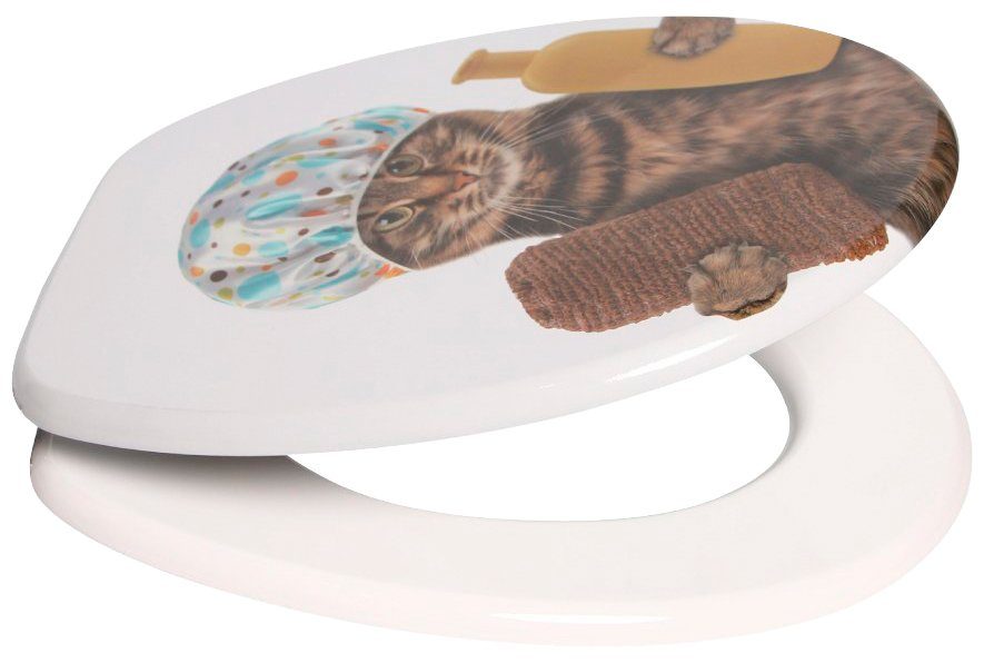 Sanilo WC-Sitz Shower Cat, mit Absenkautomatik
