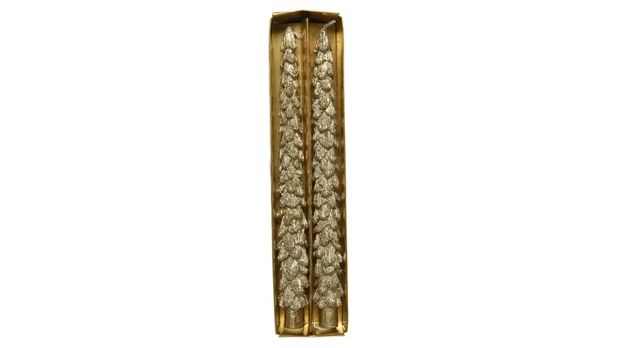 Kerze Wachs gold