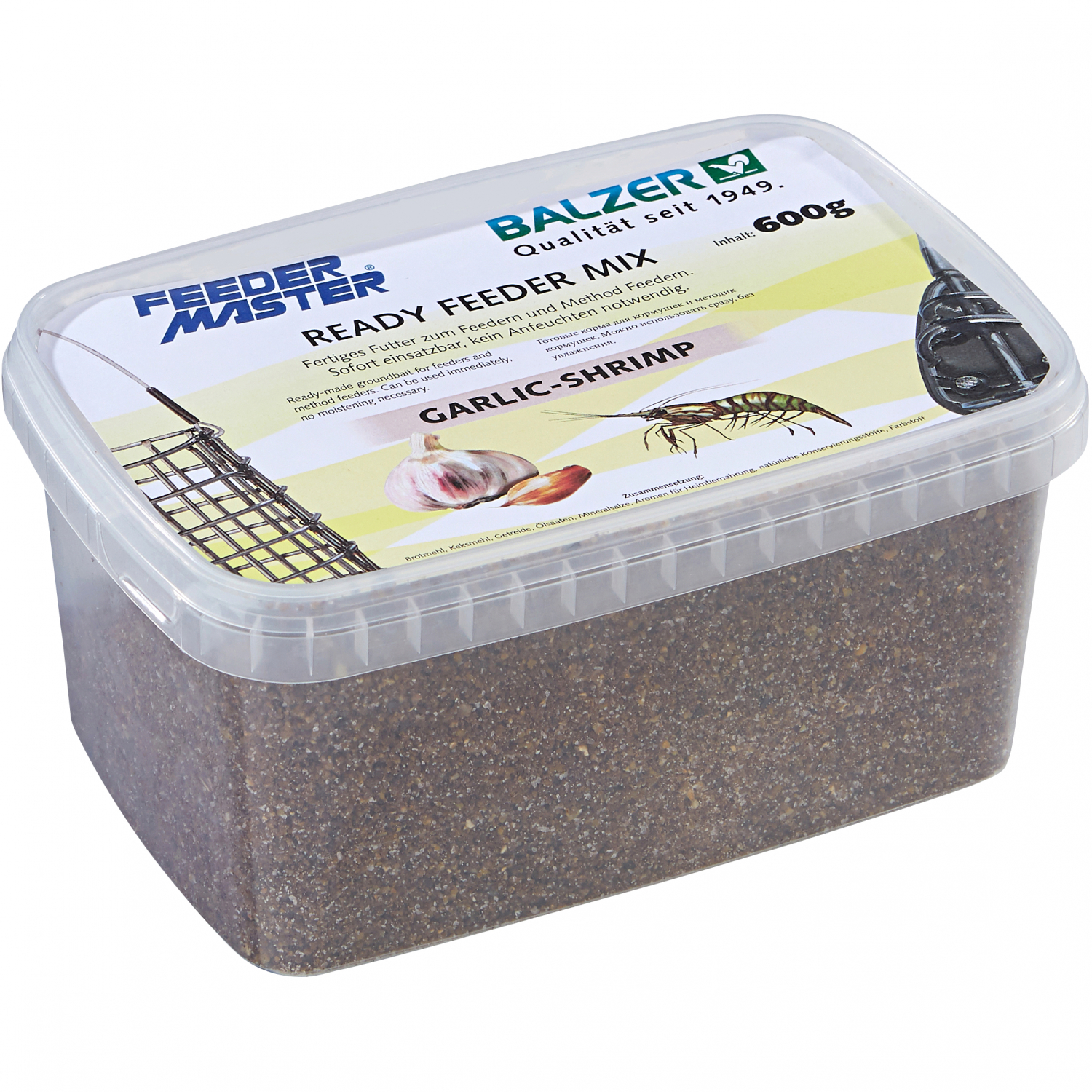 Balzer Angelfutter Feeder Master Ready Mix (Knoblauch Shrimp)
