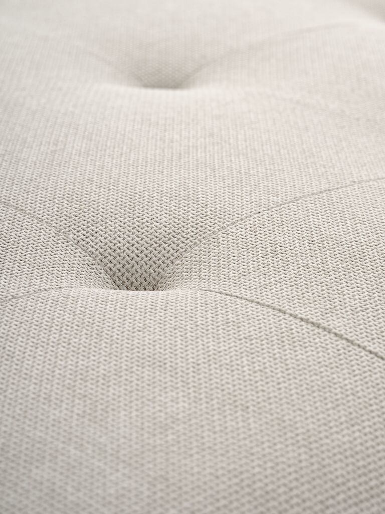DAGSTRUP Pouf DAGSTRUP avec dossier beige
